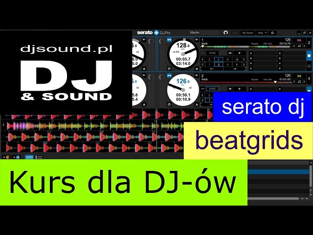 Tutorial programu Serato DJ Pro opracowany przez DJ & SOUND Poznań.