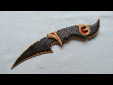Knife Making: Ruin Knife from Valorant (Part 2)