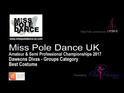 Miss Pole Dance UK 2017 - Dawsons Divas - Amateur & Semi-Pro Championships