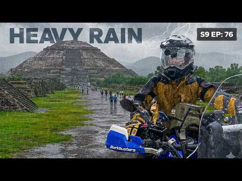 Surviving Mexico's Heavy Rains to Reach Ancient Pyramids 🇲🇽 S9 EP 77 | Pakistan to Americas