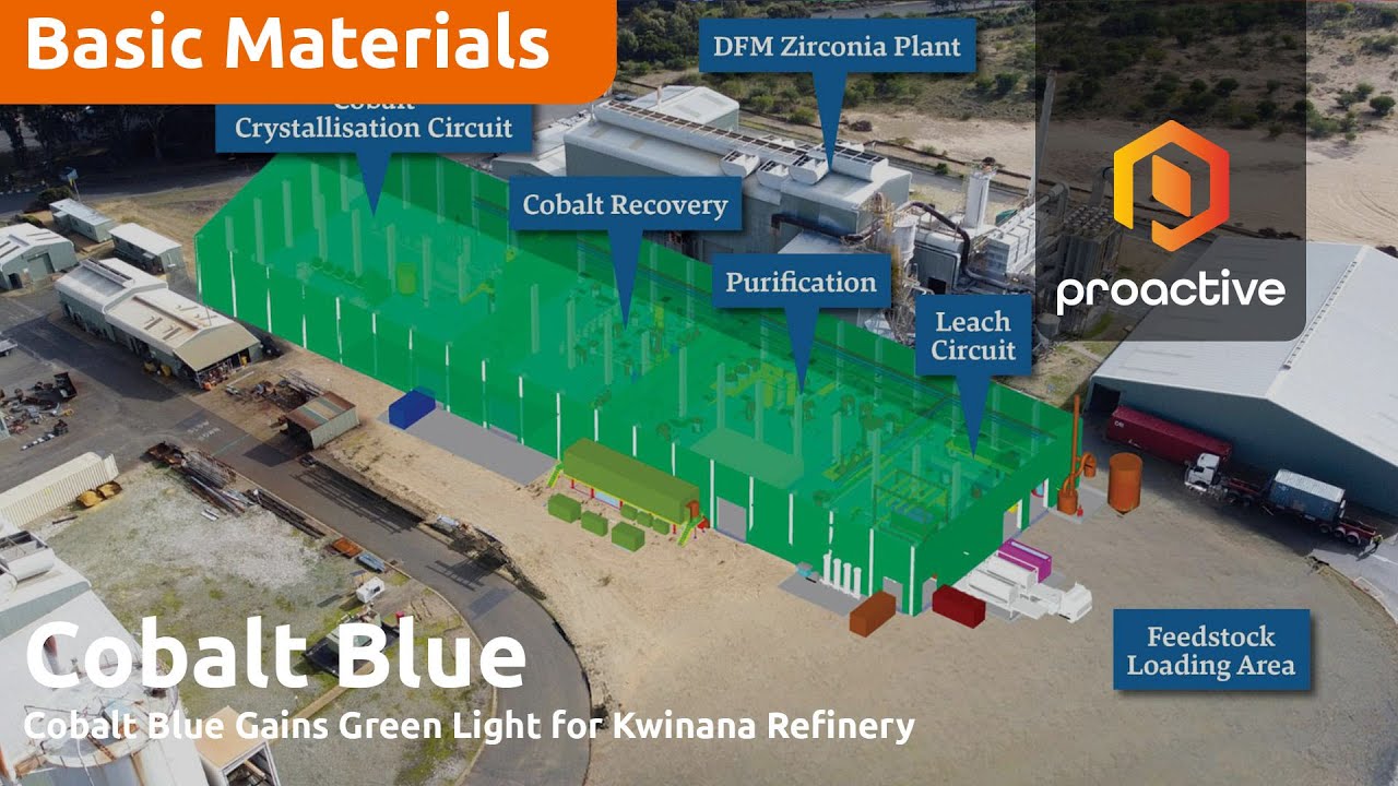 Cobalt Blue gains key approval for Kwinana Refinery