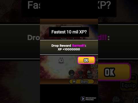 Fastest 10 Million XP 😈 (Battle cats)
