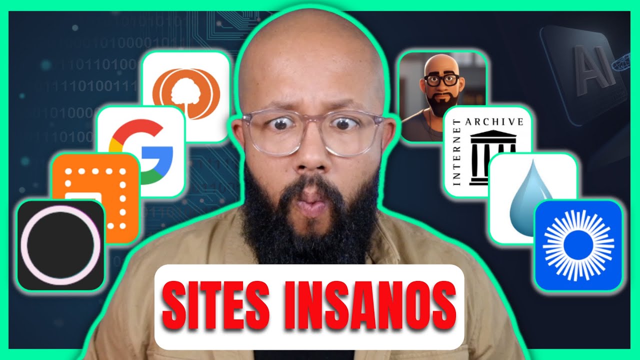 8 SITES GRÁTIS INSANOS que Você Provavelmente Não Sabia que Existiam!