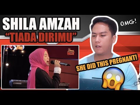 Shila Amzah - Tiada Dirimu [LIVE in Jamming Hot | SINGER REACTS