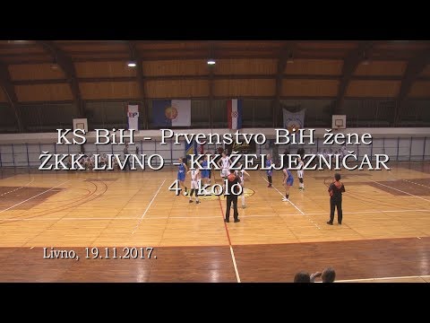 ŽKK LIVNO - KK ŽELJEZNIČAR
