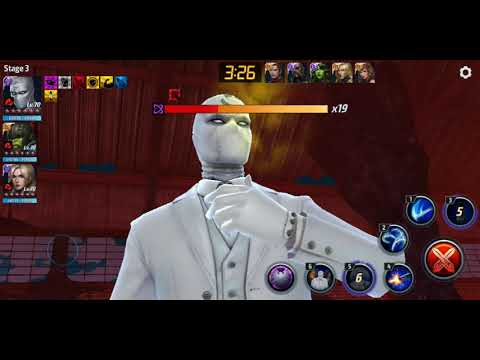 Moon knight with ctp energy VS Knull wbl | Marvel future fight