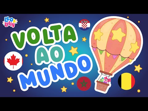 GEOGRAFIA PARA CRIANÇAS | APRENDER OS PAÍSES | VOLTA AO MUNDO COM LEO E LULLY