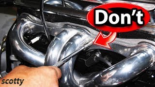Why Not to Put Exhaust Headers on Your Car