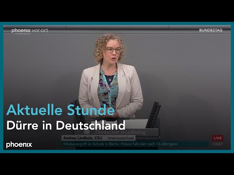 Aktuelle Stunde zur Dürre in Deutschland am 23.05.25