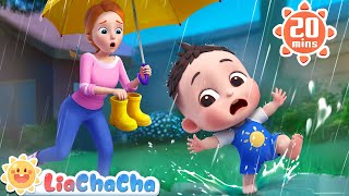 Weather Song ☀️☔️| What to Wear Today | How's the Weather | Nursery Rhymes & Kids Songs | LiaChaCha