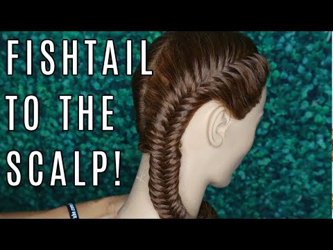 Cornrow Fishtail Braid