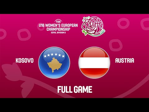 Баскетбол LIVE — Kosovo v Austria — FIBA U16 Women's European Championship Division B 2019