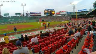 Fenway Park - Boston, MA - Field Box 26, Row K, Seats 1-2