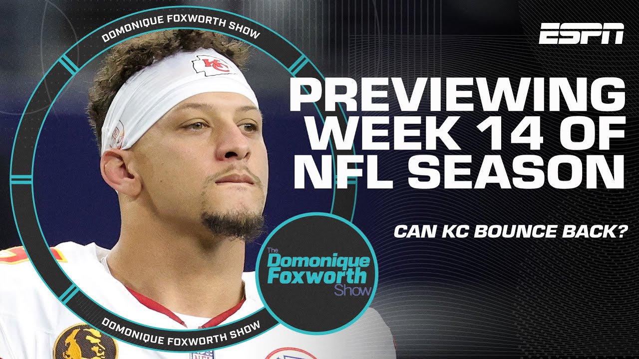 Week 14 Preview: Can the Chiefs, Bengals, & Ravens make a playoff push? | Domonique Foxworth Show