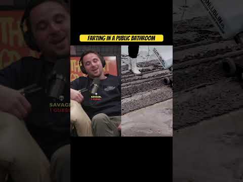 What is proper bathroom etiquette? #barstoolsports #podcast #publicbathroom