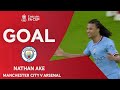 GOAL | Nathan Ake | Manchester City v Arsenal | Fourth Round | Emirates FA Cup 2022-23