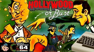 HOLLYWOOD OR BUST – Commodore 64 (1986) | Slapstick Adventure in Silent Film Studios