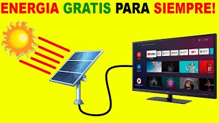 Como tener Luz sin Planta Eléctrica! Panel Solar y Batería!