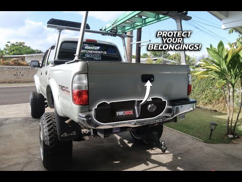 Tacoma Pop 'N Lock Tailgate Lock Install