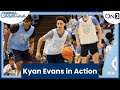 Kyan Evans In Action At UNC Basketball Blue White Scrimmage Inside Carolina Video