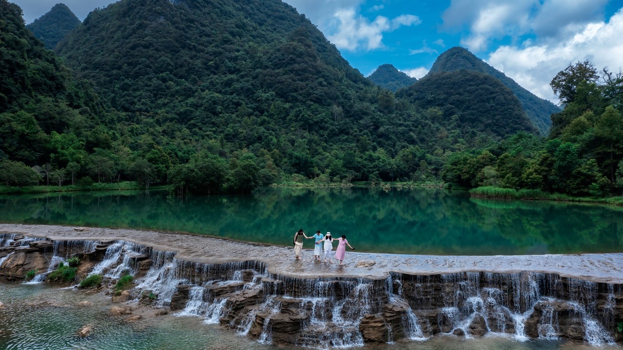 Colección de primavera: un mar de verdor vibrante en Guizhou