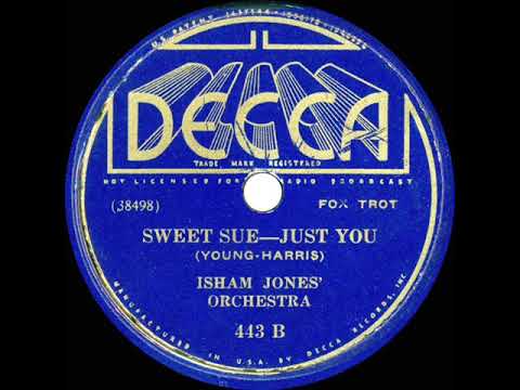 1934 Isham Jones - Sweet Sue--Just You