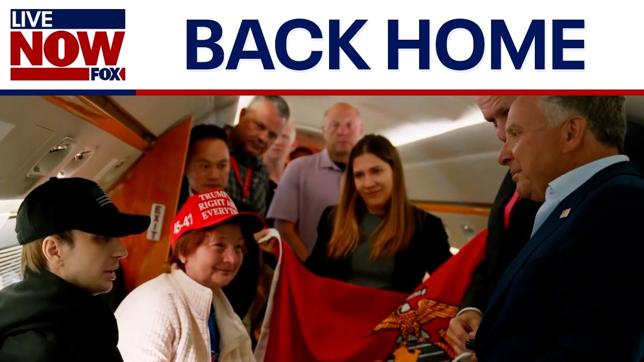Marine veteran Robert Gilman returns to US soil after being released from Russia