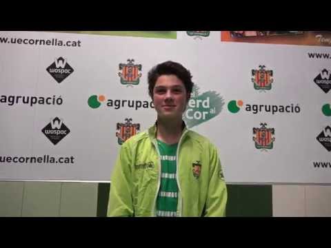 Interview post game Marco Scarpelli, scored twice in his debut with the Youth D