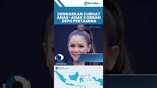 Kristina Tunjukkan Prihatinnya, Dengarkan Curhatan Anak-anak Korban Kebakaran Korban Depo Pertamina