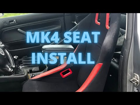 MK4 GTI/Jetta Aftermarket Seat Install! (Time Attack Ep 9)