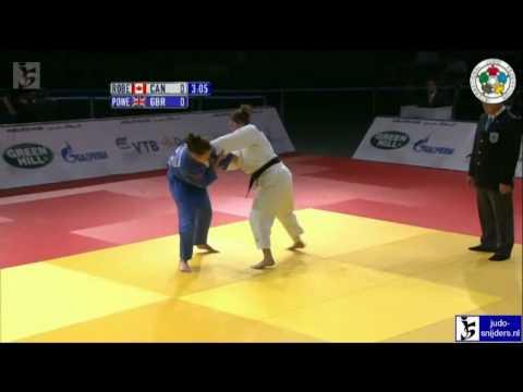 Catherine Roberge (CAN) - Natalie Powell (GBR) [-78kg] final