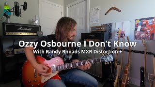 Video thumbnail for MXR Randy Rhoads Distortion + First Jam by Deraps