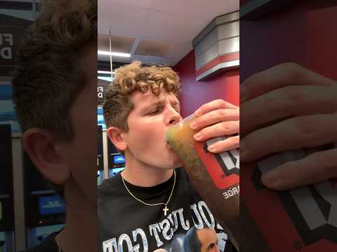 I mixed every single drink in a gas station!
