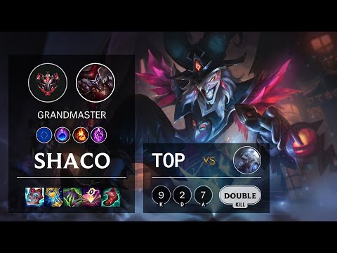 Shaco Top vs Volibear - EUW Grandmaster Patch 10.25