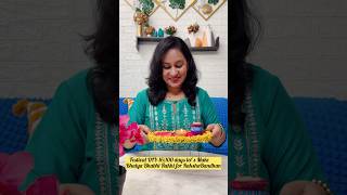 Festival DIY-16/100 days let’s Make Bhaiya Bhabhi Rakhi for Raksha Bandhan #sunitascreativeworld
