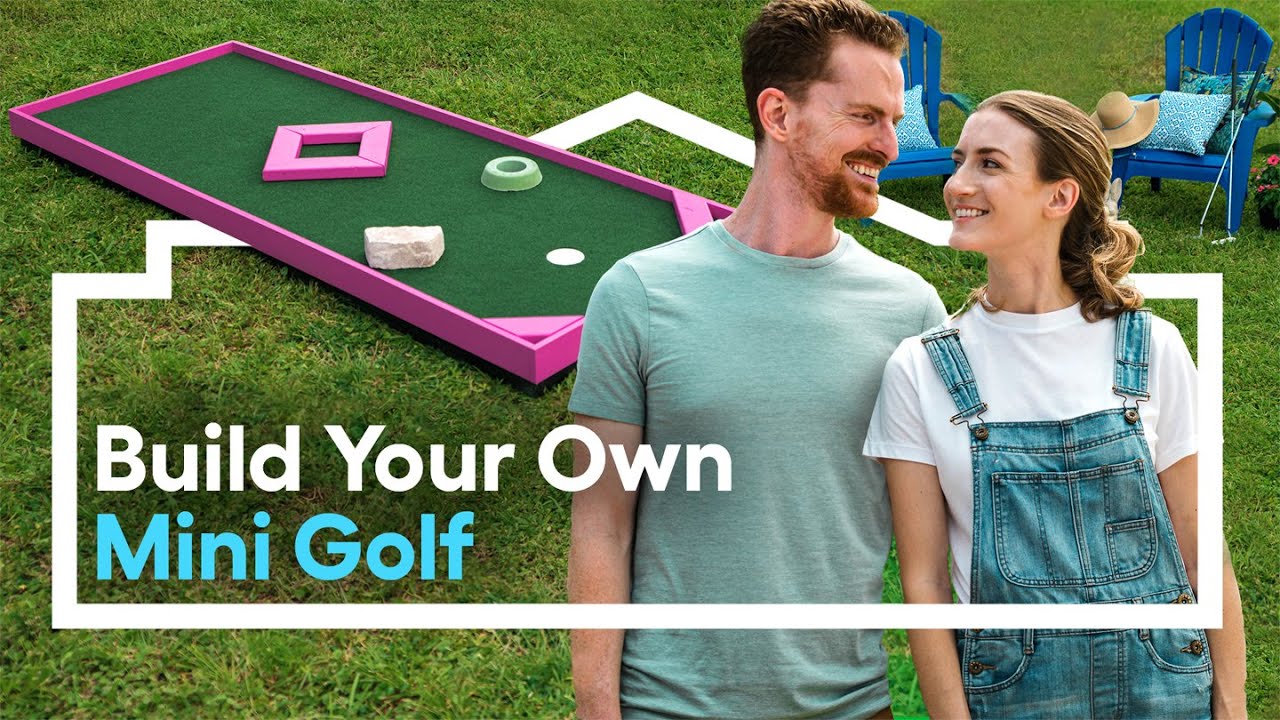Build Your Own Mini-Golf | DIY Backyard Games