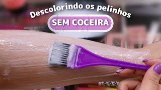 Como DESCOLORIR os pelos do corpo SEM COCEIRA / ARDÊNCIA |  Thamires Lima