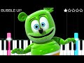 Gummy Bear Bubble Up EASY Piano Tutorial