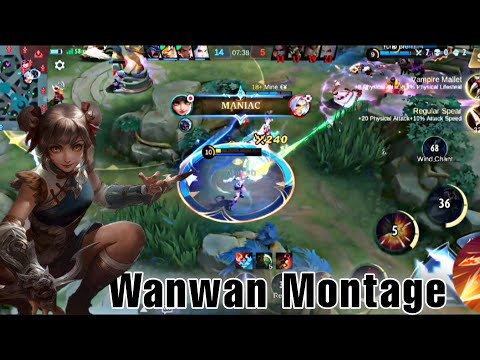 Wanwan  Montage Compilation 🔥 | Mobile Legends - Bang Bang |