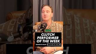 Time for the inaugural #MohrSports Clutch Performer of the Week presented by @BlueChew