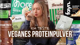 XXL VEGAN PROTEINPULVER TEST (More Nutrition, Esn, Vetain, Dm, Sunday Natural,...) // annrahel