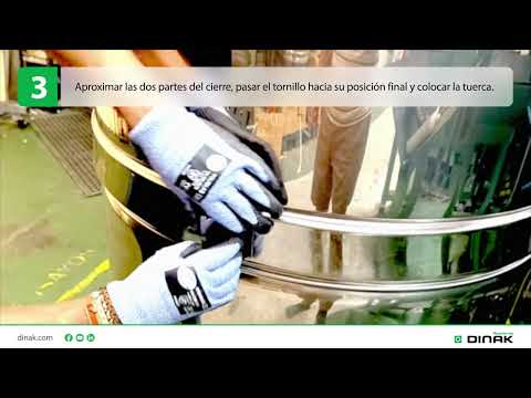 Instrucciones de montaje Dinak GE+ y EI120+ en Diámetros Grandes