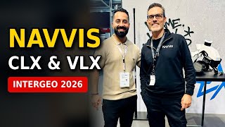 NavVis CLX & VLX auf der INTERGEO 2026 | Neue Scanner im Überblick