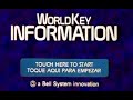 EPCOT Center S WorldKey Information System LaserDisc 1982