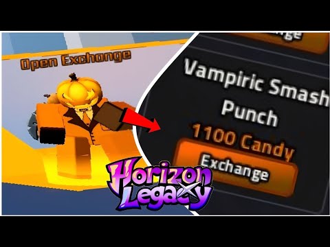Horizon Legacy | New Vampiric Smash Punch Showcase #horizonlegacy 