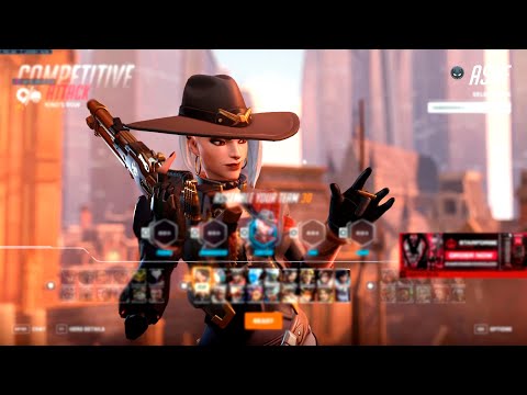 SUREFOUR TOP 500 DPS MAIN - ASHE! OVERWATCH 2 SEASON 10
