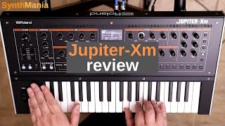 Video thumbnail for Roland Jupiter-Xm review by SynthMania