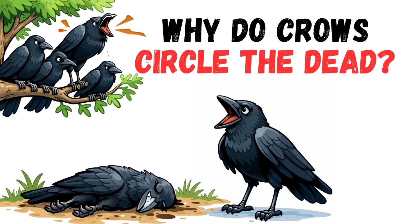 Why Do Crows Hold Funerals ? The Dark Truth Scientists Discovered