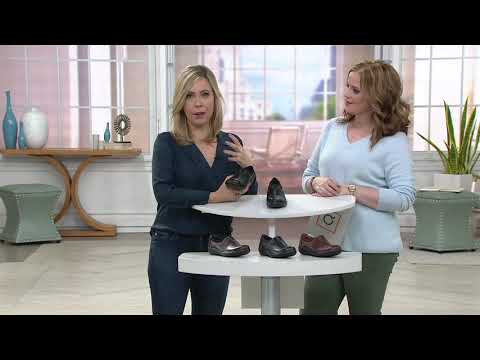 Clarks Collection Leather Slip-On Shoes- Ashland Joy on QVC