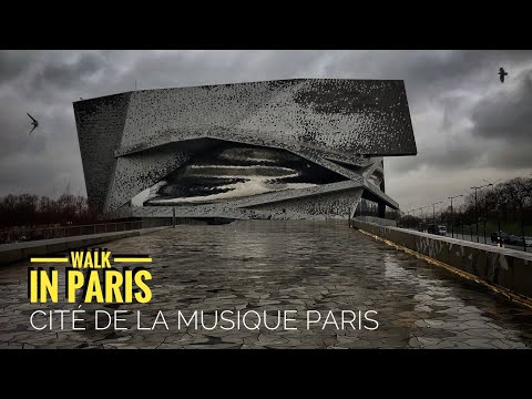 🇫🇷 WALK IN PARIS ( CITÉ DE LA MUSIQUE PARIS ) 24/01/2021 PARIS 4K 60FPS